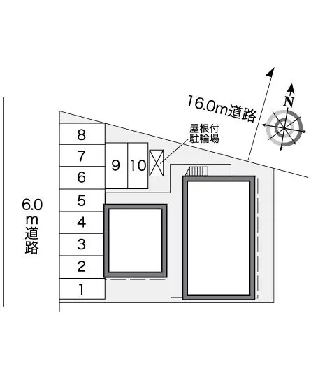 ★手数料０円★海部郡蟹江町学戸　月極駐車場（LP）